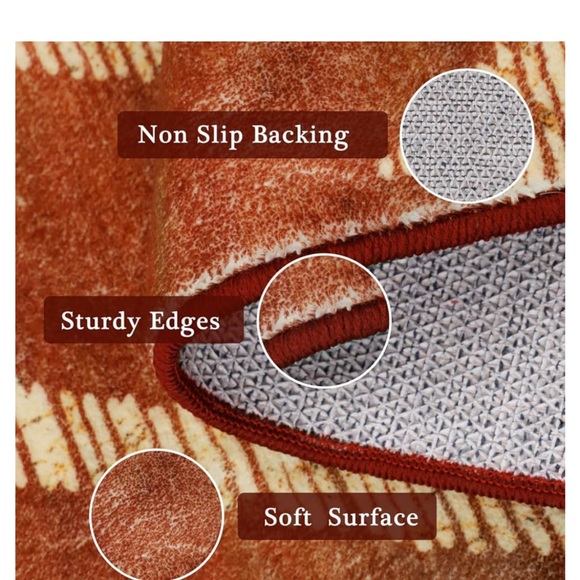 NWT Aztec style runner rug - Picture 3 of 5